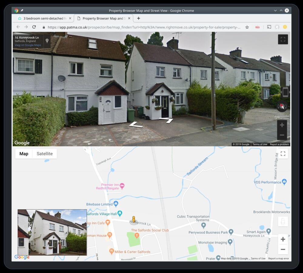StreetView Property Finder