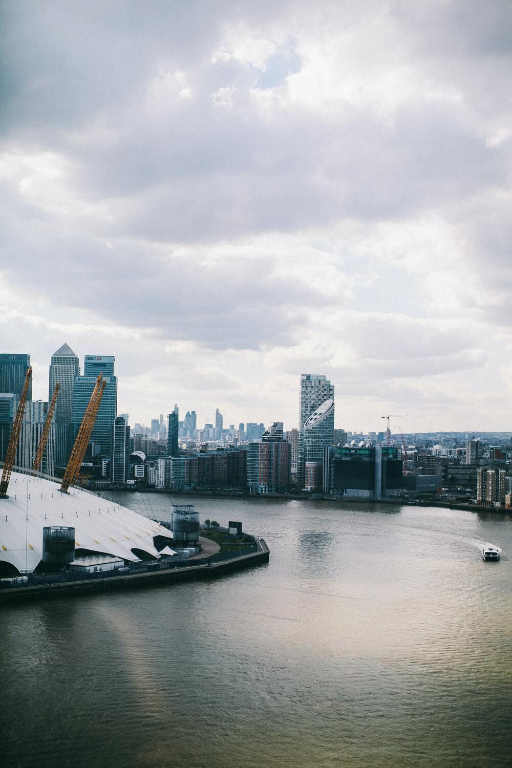 River Thames and London skyline