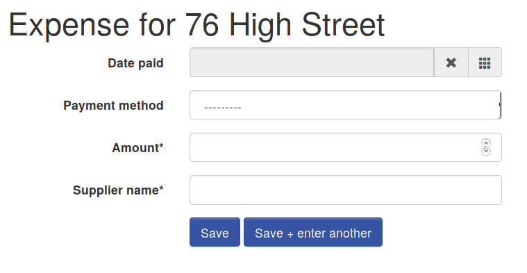 Mortgage form