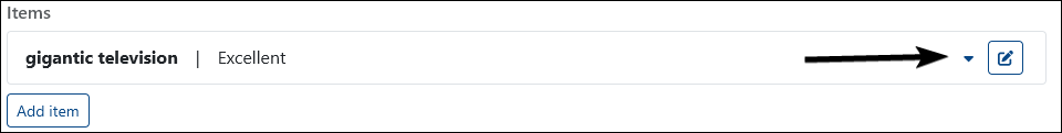 click triangle icon