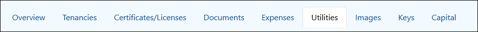 utilties tab
