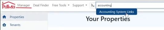 Accounting System Links
