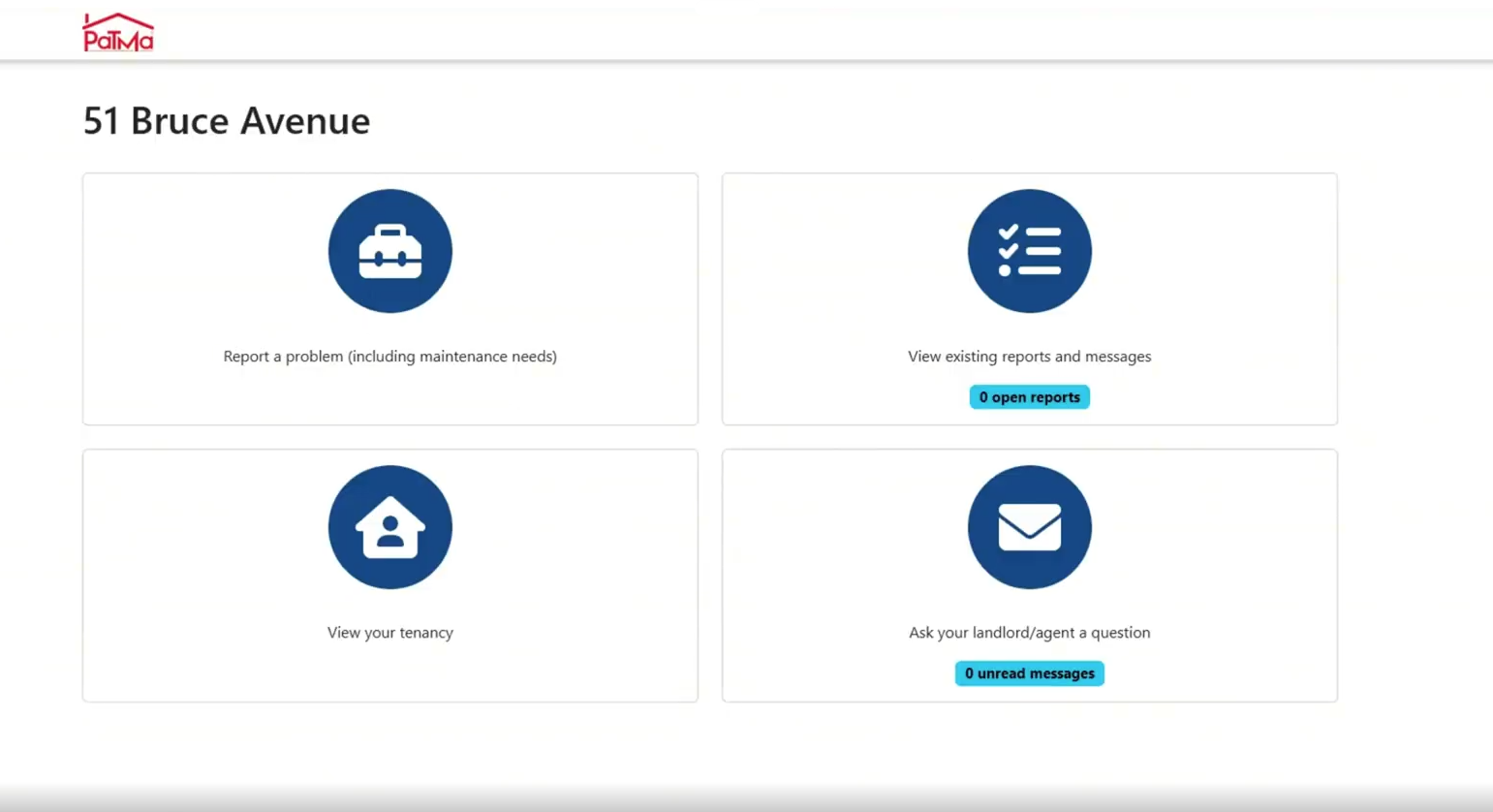PaTMa Tenant Portal Overview